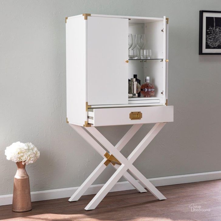 Sophia Tall Bar Cabinet With Storage