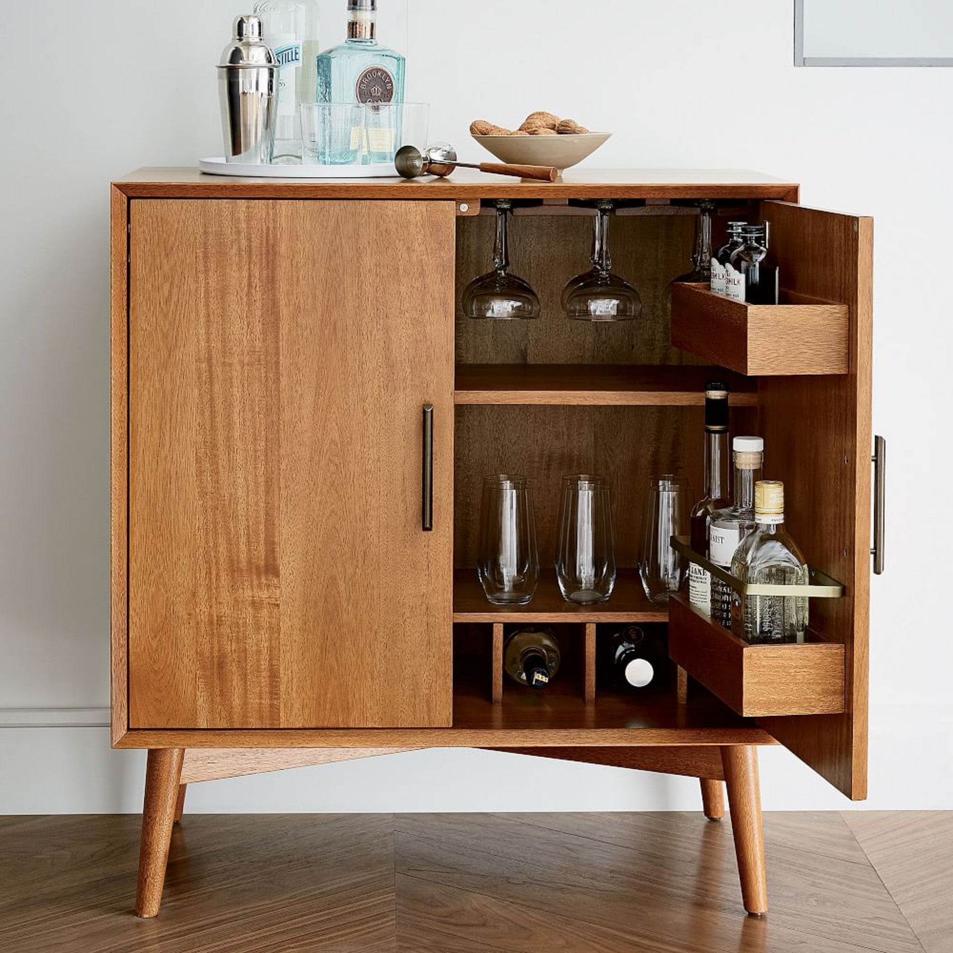 Mid-Century Bar Cabinet